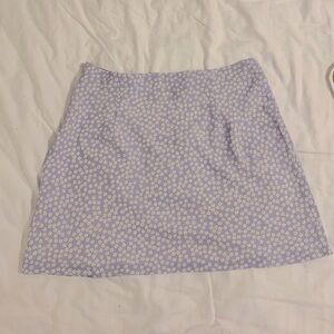 Princess Polly croquette floral mini skirt